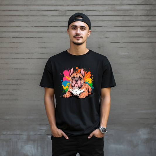 American Bully – Bügelbild - Verschiedene Größen - Farbexplosion zum Aufbügeln!