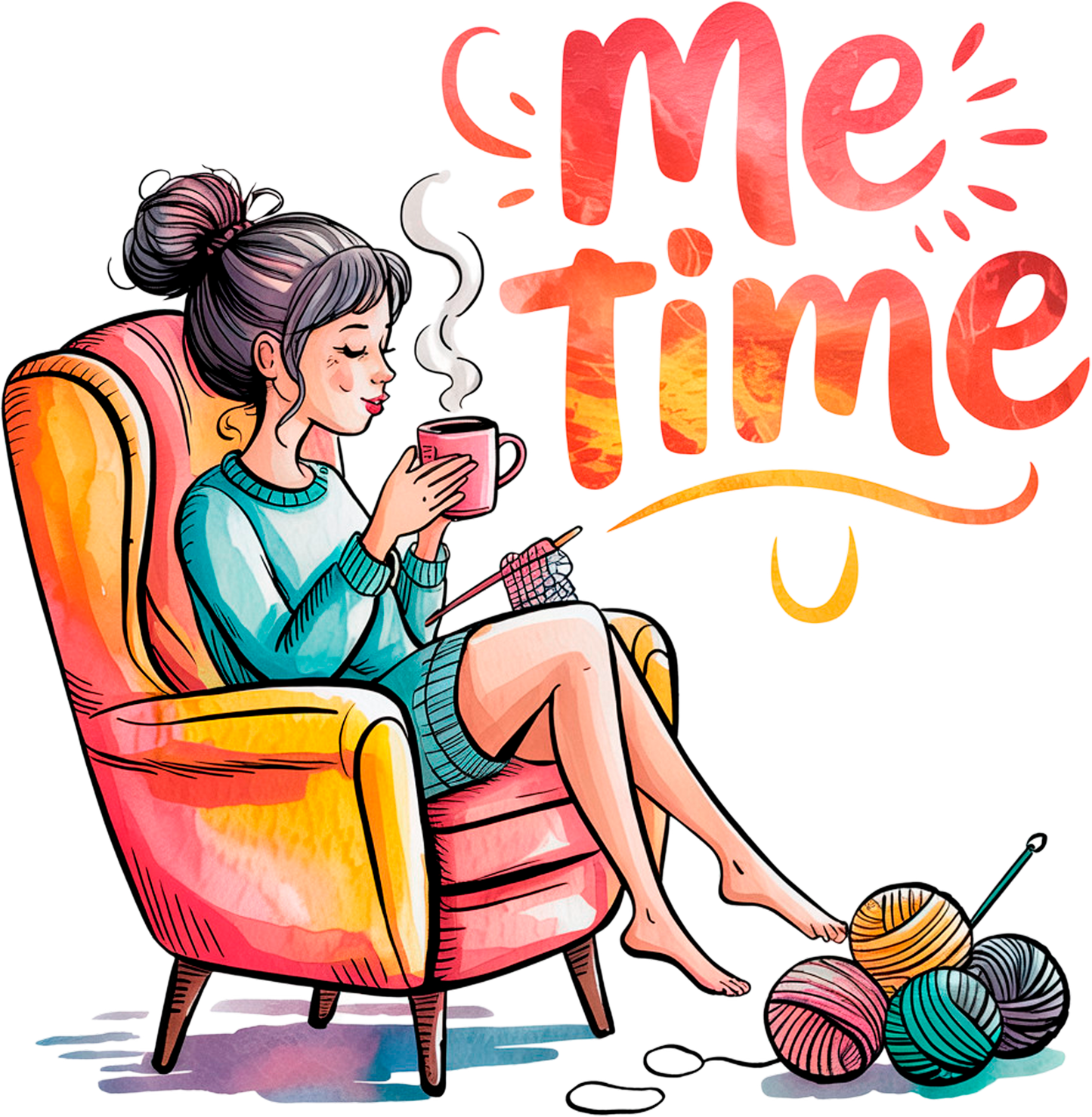 Me Time – Wenn Stricken & Kaffee zur kleinen Auszeit werden