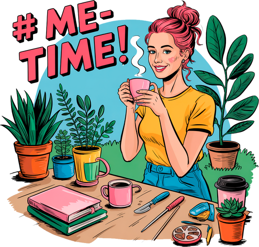 #ME-TIME! – Deine bunte Pause zum Aufbügeln
